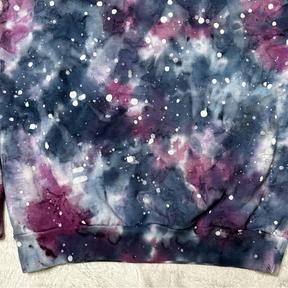 NWOT Talentless Space Dye Crewneck Pullover Sweatshirt Unisex S - Picture 4 of 9